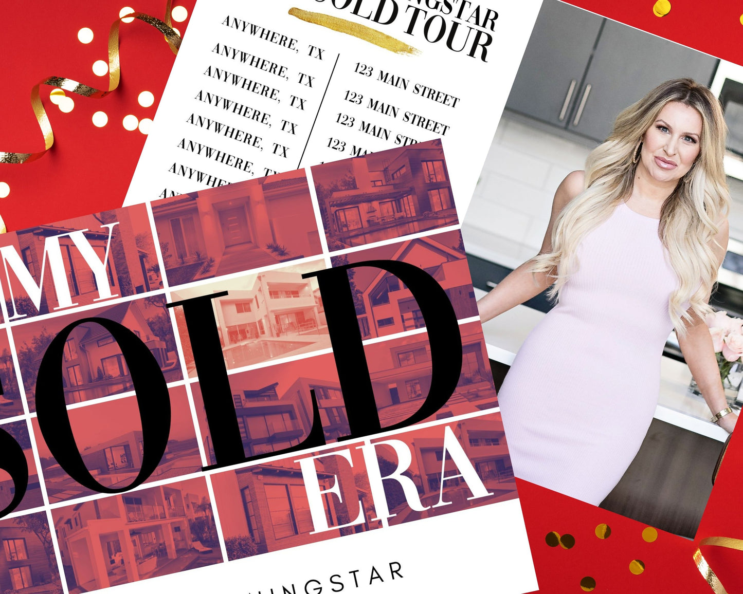 Red Era Sold Postcard