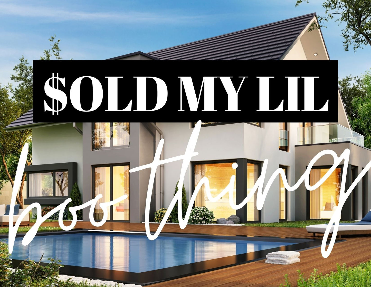 Sold My Little Boo Thing Just Sold Postcard