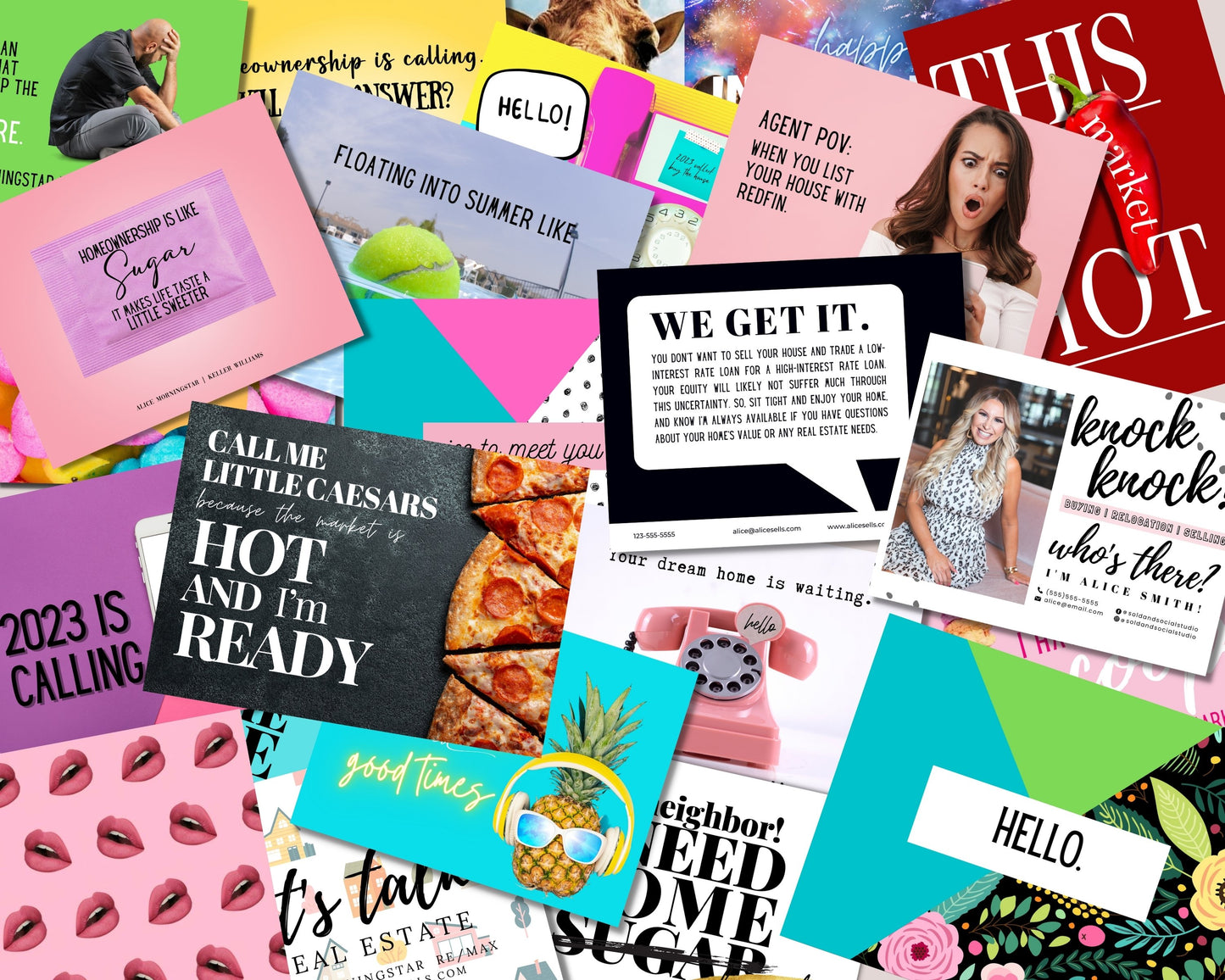 300+ Real Estate Postcard Bundle