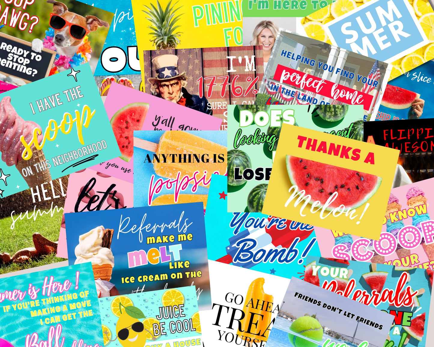 Summer Postcard Bundle
