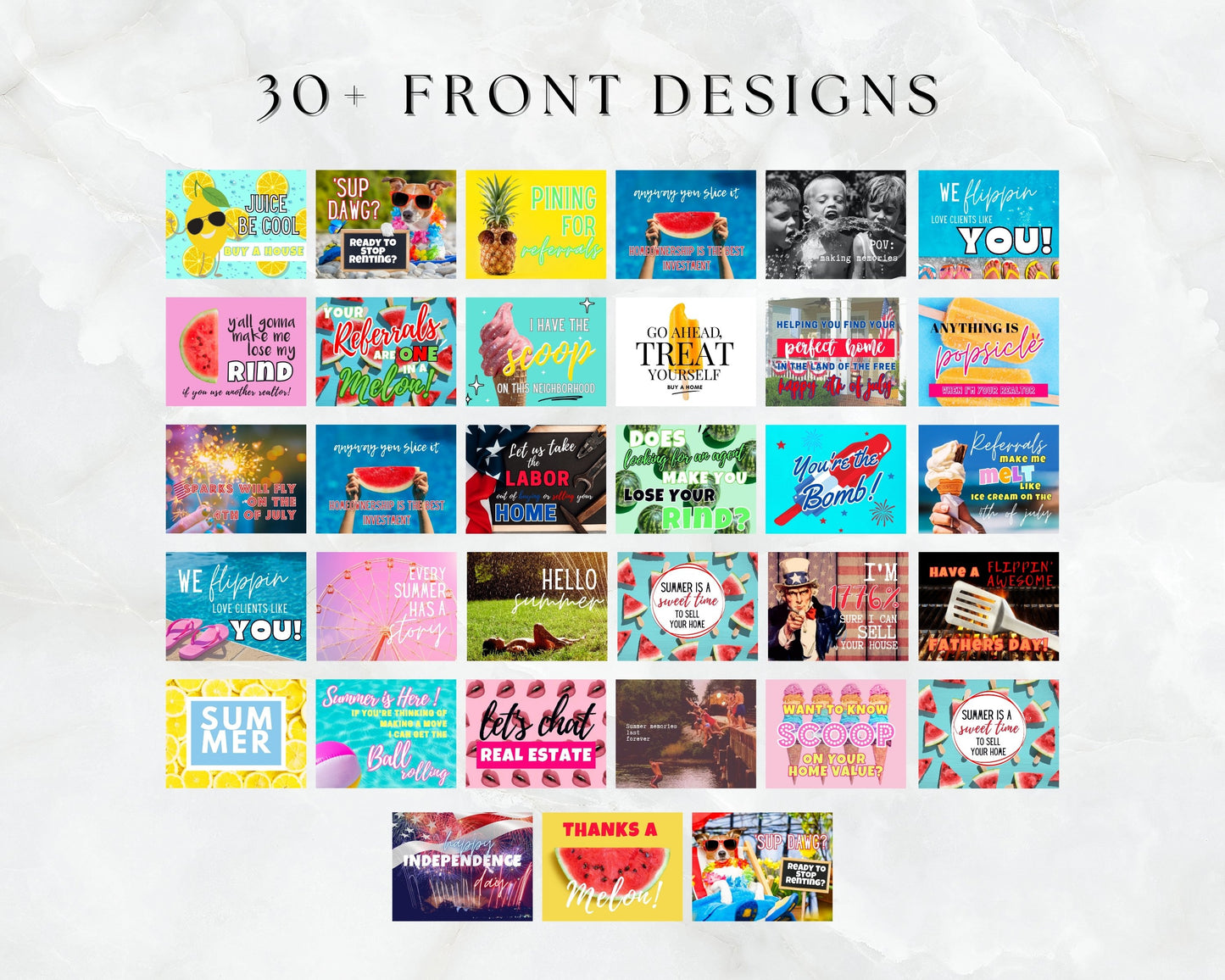 Summer Postcard Bundle