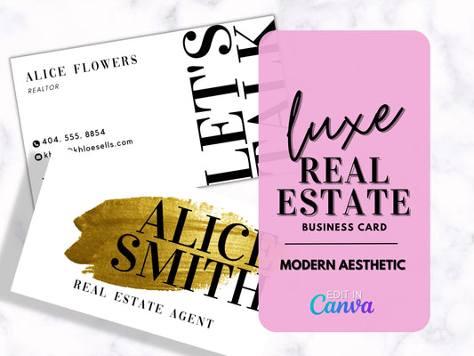 Lets Talk Business Card