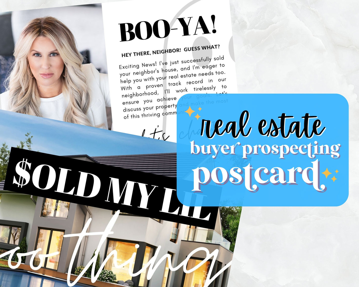 Sold My Little Boo Thing Just Sold Postcard