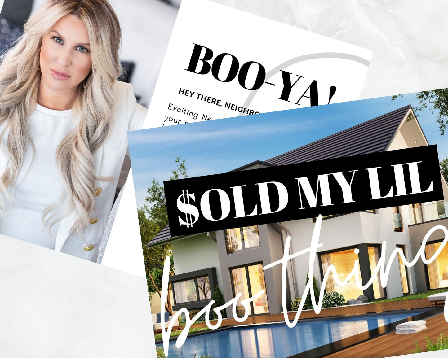 Sold My Little Boo Thing Just Sold Postcard