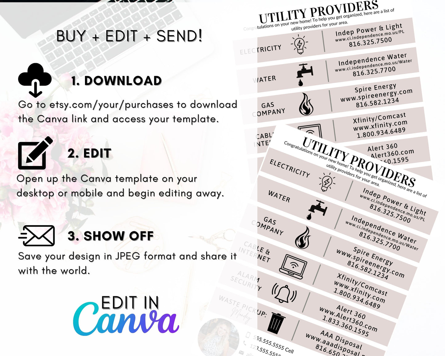 Utility Providers Flyer