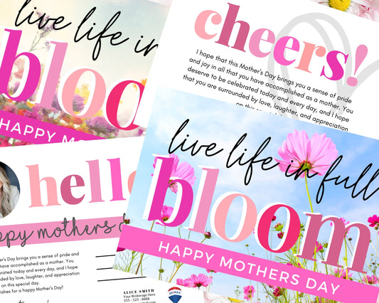 Happy Mothers Day Realtor Postcard